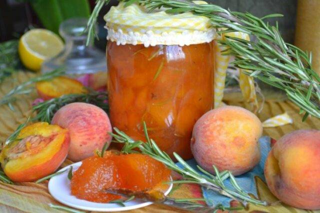 Варенье из персиков без косточек на зиму - 5 рецептов с фото пошагово