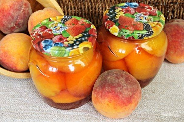 Джем из персиков на зиму - 5 простых рецептов с фото пошагово
