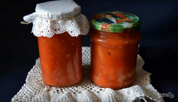 Простые рецепты лечо на зиму с томатной пастой из болгарского перца и морковки