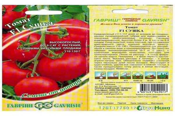 Описание сорта томата Сушка, его характеристика и выращивание