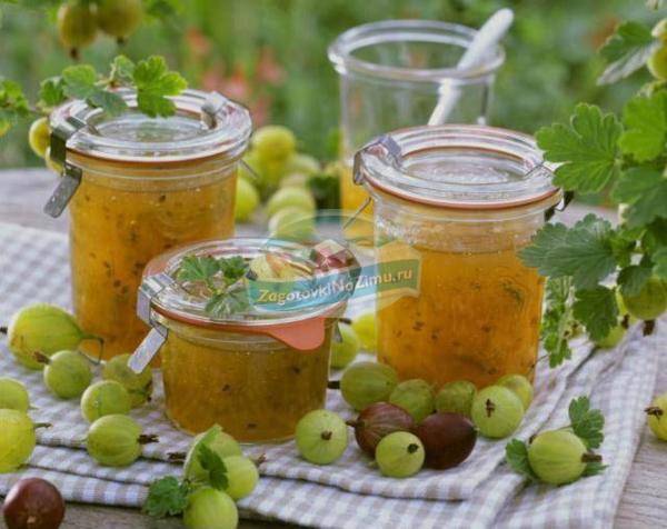 Варенье из крыжовника с вишневыми листьями царское (изумрудное) — 5 самых лучших рецептов