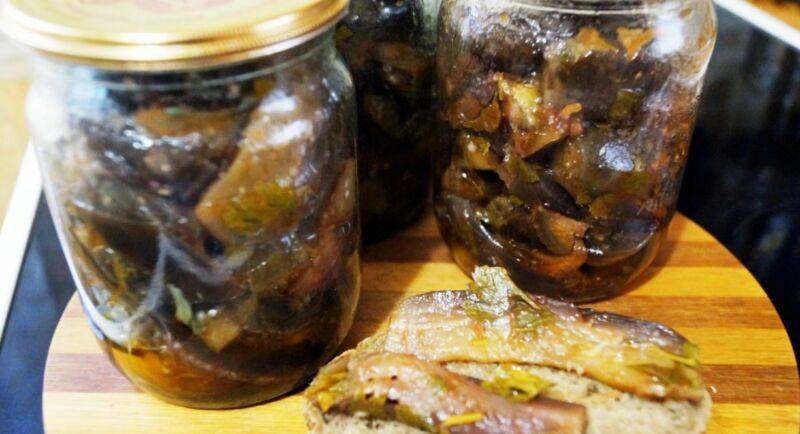 10 лучших рецептов приготовления жареных баклажанов на зиму пошагово