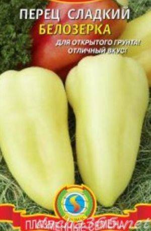 Описание сорта перца Белозерка, особенности выращивания и урожайность