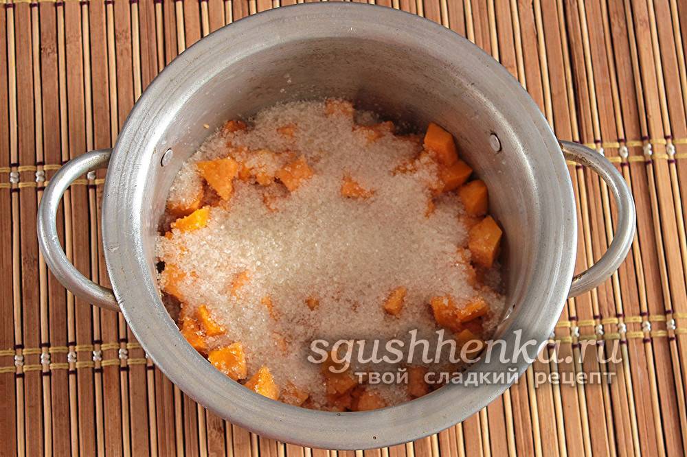 Пошаговый рецепт приготовления варенья из тыквы
