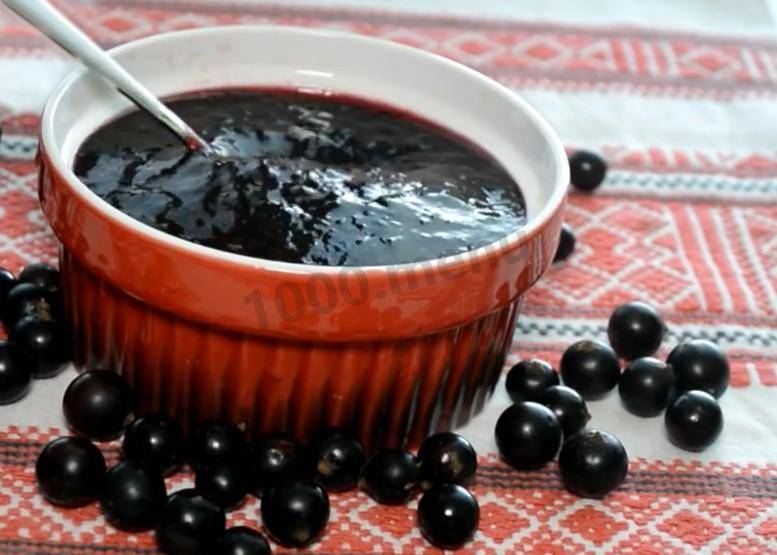 8 рецептов приготовления черной смородины, протертой с сахаром на зиму