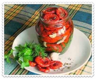 Вяленые помидоры: рецепт приготовления в духовке