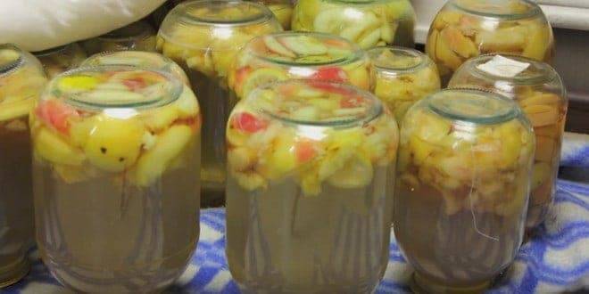 Рецепты компота из райских яблочек