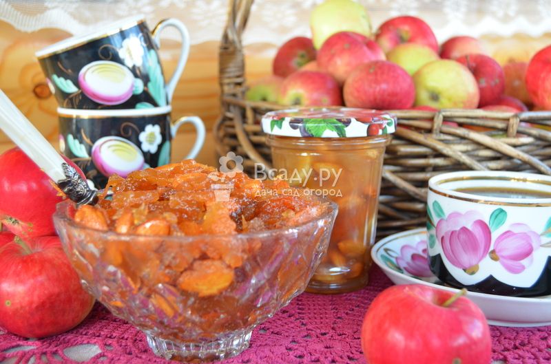 Варенье из яблок 6 простых рецептов домашней заготовки варенья на зиму