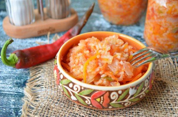 Лечо перец болгарский морковь лук на зиму