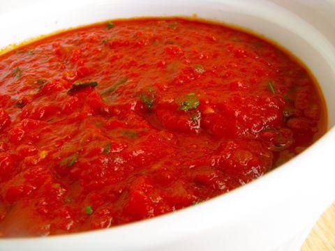 Огонёк из помидоров – 10 рецептов на зиму (с варкой и без)