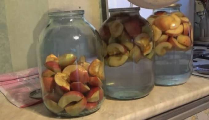 Компот из яблок на зиму: рецепты на 3 литровую банку