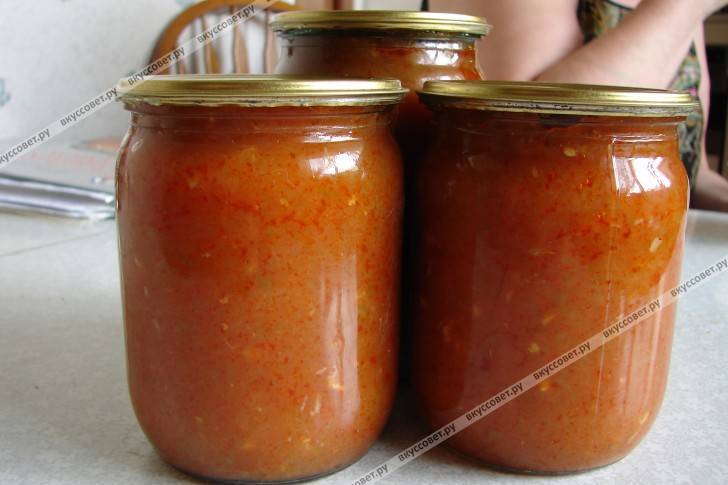 Топ 9 рецептов приготовления кабачковой икры с помидорами на зиму