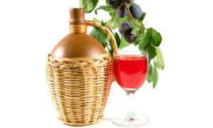 Простой рецепт вина из сливы в домашних условиях