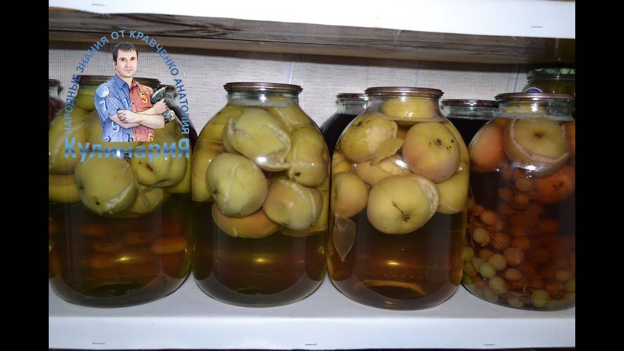 Яблочный компот на зиму: вкуснейшие рецепты без стерилизации!