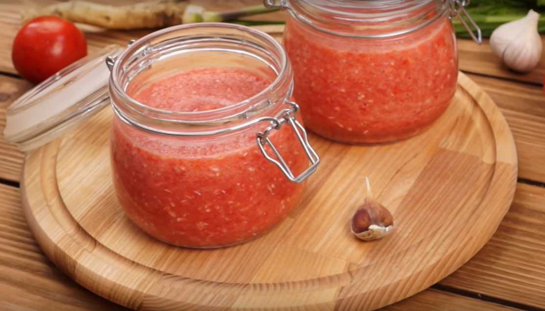 Приправа огонек из помидоров и перца: 17 рецептов