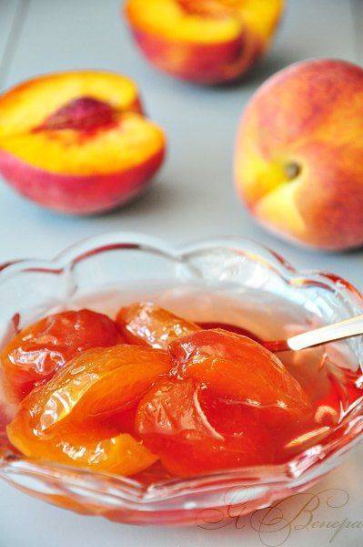 Простые рецепты варенья из персиков на зиму