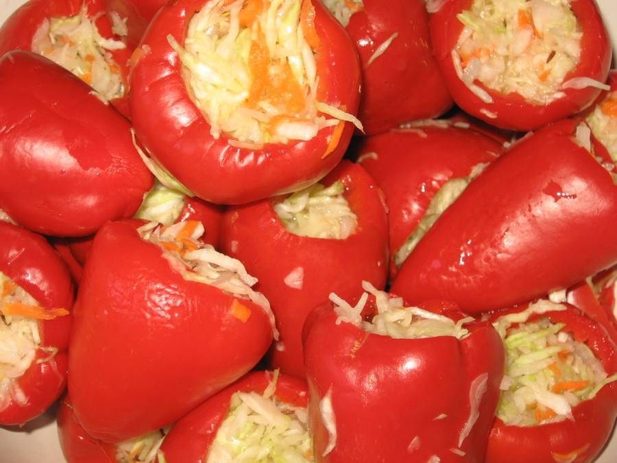 13 лучших рецептов приготовления фаршированного перца на зиму