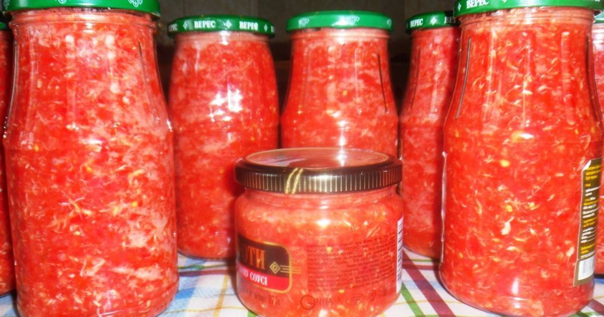 Томатный соус на зиму - 140 домашних вкусных рецептов приготовления