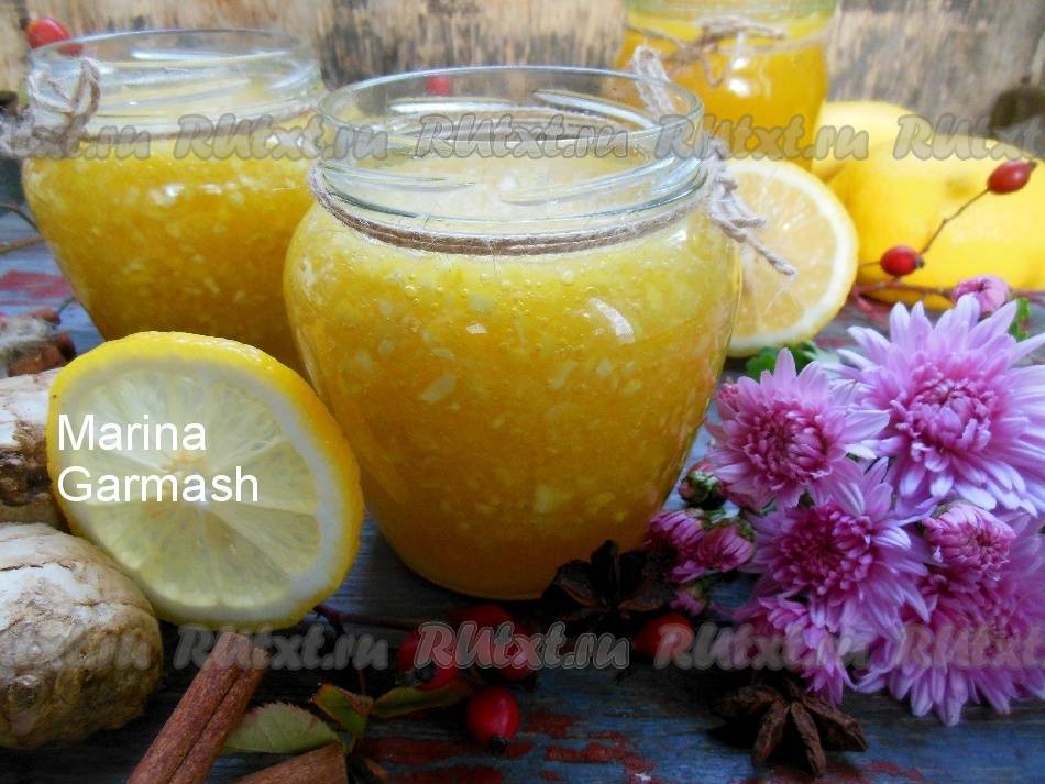 ТОП 9 вкусных рецептов варенья из лимона и имбиря на зиму
