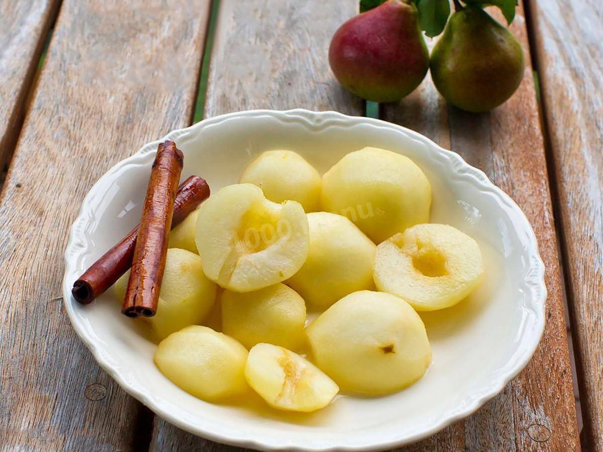 13 лучших рецептов приготовления заготовок из груш на зиму