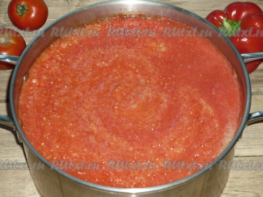 Рецепты томатного соуса на зиму