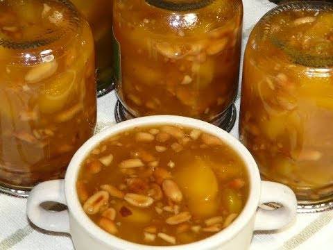 12 простых рецептов приготовления абрикосового варенья с грецкими орехами на зиму