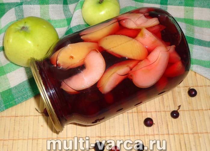 Компот из яблок на зиму — рецепты на 3-х литровую банку