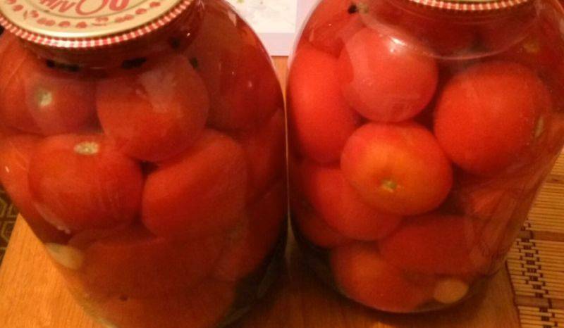 Сладкие помидоры, маринованные с чесноком на зиму - 5 очень вкусных рецептов с фото пошагово