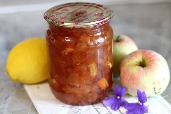 6 лучших рецептов приготовления варенья из яблок с лимоном на зиму