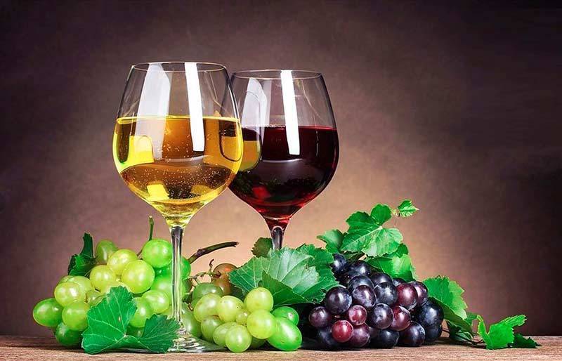 Белое вино из винограда