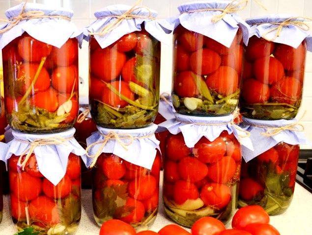 Маринованные помидоры на зиму с уксусом: 13 очень вкусных рецептов