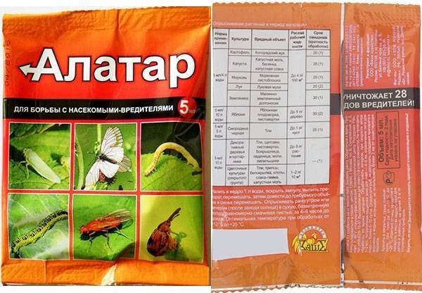 Алатар: инструкция по применению препарата для борьбы с насекомыми