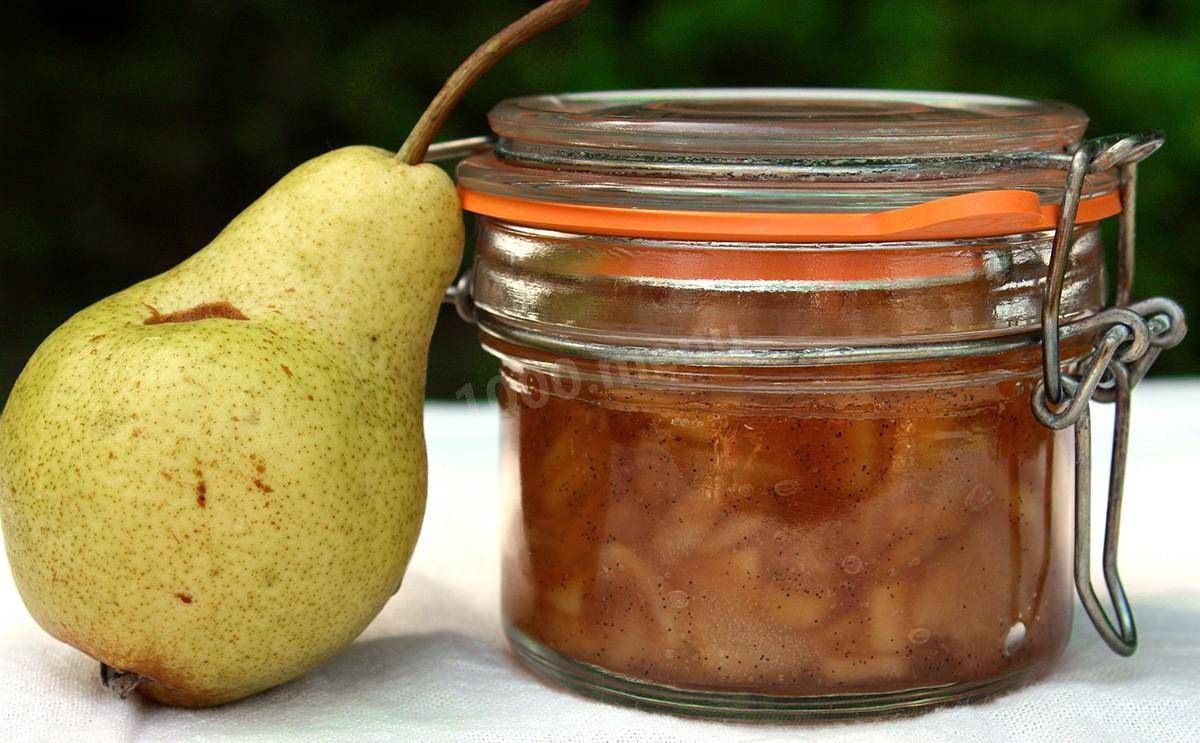 Варенье из груш на зиму простой рецепт