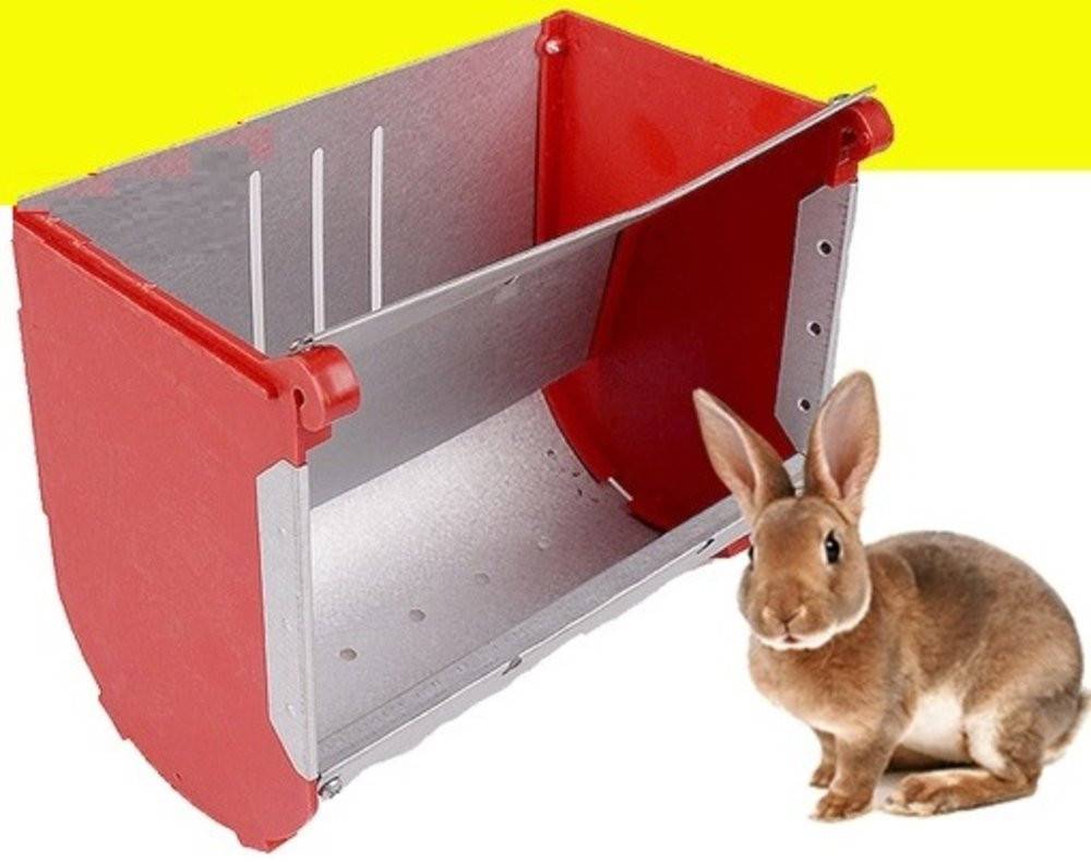 Сенная кормушка для кроликов: какие бывают и как сделать самому?