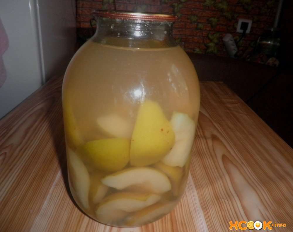 Компот из яблок на зиму — рецепты на 3 литровую банку без стерилизации