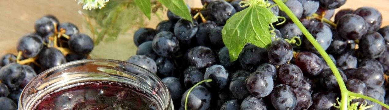 Варенье из винограда без косточек на зиму — 5 простых рецептов с фото пошагово