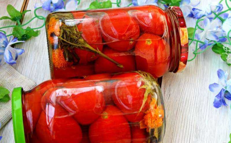 Маринованные помидоры на зиму — очень вкусные рецепты