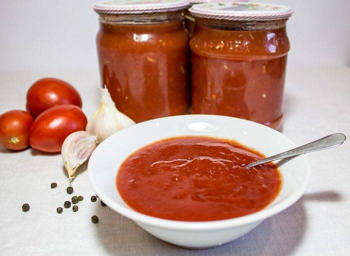 Пошаговый рецепт приготовления домашнего кетчупа с крахмалом на зиму