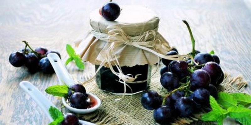 Варенье из винограда: 12 рецептов приготовления