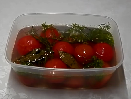 Маринованные помидоры быстрого приготовления — 5 ну очень вкусных рецептов