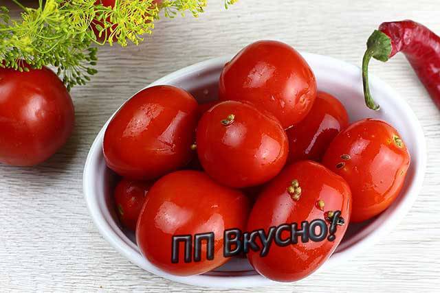 Маринованные помидоры с горчичными зернами на зиму. рецепт пошаговый с фото